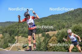 24.08.2023, Brezno-Osrblie, Slovakia (SVK): Emilija Bucic (SRB) - IBU Summer Biathlon World Championships, super sprint junior women, Brezno-Osrblie (SVK). www.nordicfocus.com. © Manzoni/NordicFocus. Every downloaded picture is fee-liable.