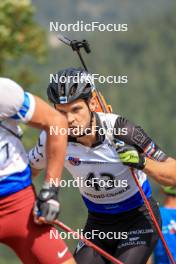 25.08.2023, Brezno-Osrblie, Slovakia (SVK): Rene Zahkna (EST) - IBU Summer Biathlon World Championships, super sprint men, Brezno-Osrblie (SVK). www.nordicfocus.com. © Manzoni/NordicFocus. Every downloaded picture is fee-liable.