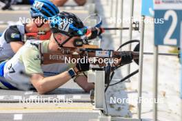 25.08.2023, Brezno-Osrblie, Slovakia (SVK): Hans Koellner (GER) - IBU Summer Biathlon World Championships, super sprint men, Brezno-Osrblie (SVK). www.nordicfocus.com. © Manzoni/NordicFocus. Every downloaded picture is fee-liable.