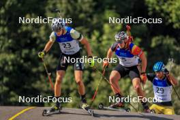 25.08.2023, Brezno-Osrblie, Slovakia (SVK): Fabian Kaskel (GER) - IBU Summer Biathlon World Championships, super sprint men, Brezno-Osrblie (SVK). www.nordicfocus.com. © Manzoni/NordicFocus. Every downloaded picture is fee-liable.