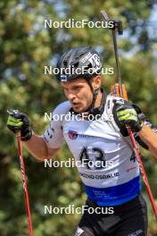 25.08.2023, Brezno-Osrblie, Slovakia (SVK): Rene Zahkna (EST) - IBU Summer Biathlon World Championships, super sprint men, Brezno-Osrblie (SVK). www.nordicfocus.com. © Manzoni/NordicFocus. Every downloaded picture is fee-liable.