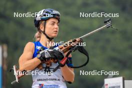 25.08.2023, Brezno-Osrblie, Slovakia (SVK): Marion Wiesensarter (GER) - IBU Summer Biathlon World Championships, super sprint women, Brezno-Osrblie (SVK). www.nordicfocus.com. © Manzoni/NordicFocus. Every downloaded picture is fee-liable.