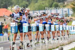 25.08.2023, Brezno-Osrblie, Slovakia (SVK): Yuliia Dzhima (UKR) - IBU Summer Biathlon World Championships, super sprint women, Brezno-Osrblie (SVK). www.nordicfocus.com. © Manzoni/NordicFocus. Every downloaded picture is fee-liable.