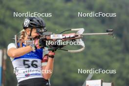 25.08.2023, Brezno-Osrblie, Slovakia (SVK): Stefanie Scherer (GER) - IBU Summer Biathlon World Championships, super sprint women, Brezno-Osrblie (SVK). www.nordicfocus.com. © Manzoni/NordicFocus. Every downloaded picture is fee-liable.