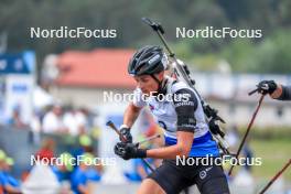 25.08.2023, Brezno-Osrblie, Slovakia (SVK): Susan Kuelm (EST) - IBU Summer Biathlon World Championships, super sprint women, Brezno-Osrblie (SVK). www.nordicfocus.com. © Manzoni/NordicFocus. Every downloaded picture is fee-liable.