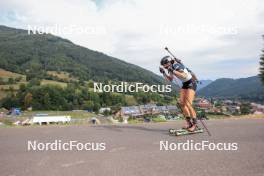 25.08.2023, Brezno-Osrblie, Slovakia (SVK): Tuuli Tomingas (EST) - IBU Summer Biathlon World Championships, super sprint women, Brezno-Osrblie (SVK). www.nordicfocus.com. © Manzoni/NordicFocus. Every downloaded picture is fee-liable.