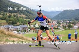 25.08.2023, Brezno-Osrblie, Slovakia (SVK): Maria Remenova (SVK) - IBU Summer Biathlon World Championships, super sprint women, Brezno-Osrblie (SVK). www.nordicfocus.com. © Manzoni/NordicFocus. Every downloaded picture is fee-liable.