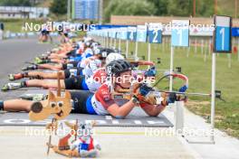 25.08.2023, Brezno-Osrblie, Slovakia (SVK): Lucie Charvatova (CZE) - IBU Summer Biathlon World Championships, super sprint women, Brezno-Osrblie (SVK). www.nordicfocus.com. © Manzoni/NordicFocus. Every downloaded picture is fee-liable.