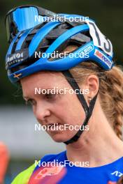 25.08.2023, Brezno-Osrblie, Slovakia (SVK): Mona Brorsson (SWE) - IBU Summer Biathlon World Championships, super sprint women, Brezno-Osrblie (SVK). www.nordicfocus.com. © Manzoni/NordicFocus. Every downloaded picture is fee-liable.