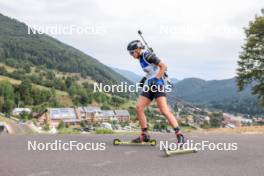 25.08.2023, Brezno-Osrblie, Slovakia (SVK): Susan Kuelm (EST) - IBU Summer Biathlon World Championships, super sprint women, Brezno-Osrblie (SVK). www.nordicfocus.com. © Manzoni/NordicFocus. Every downloaded picture is fee-liable.