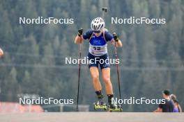 25.08.2023, Brezno-Osrblie, Slovakia (SVK): Liubov Kypiachenkova (UKR) - IBU Summer Biathlon World Championships, super sprint women, Brezno-Osrblie (SVK). www.nordicfocus.com. © Manzoni/NordicFocus. Every downloaded picture is fee-liable.