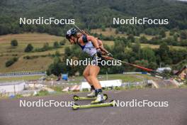 25.08.2023, Brezno-Osrblie, Slovakia (SVK): Marion Wiesensarter (GER) - IBU Summer Biathlon World Championships, super sprint women, Brezno-Osrblie (SVK). www.nordicfocus.com. © Manzoni/NordicFocus. Every downloaded picture is fee-liable.