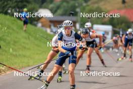 25.08.2023, Brezno-Osrblie, Slovakia (SVK): Khrystyna Dmytrenko (UKR) - IBU Summer Biathlon World Championships, super sprint women, Brezno-Osrblie (SVK). www.nordicfocus.com. © Manzoni/NordicFocus. Every downloaded picture is fee-liable.