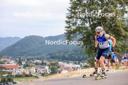 25.08.2023, Brezno-Osrblie, Slovakia (SVK): Daria Blashko (UKR) - IBU Summer Biathlon World Championships, super sprint women, Brezno-Osrblie (SVK). www.nordicfocus.com. © Manzoni/NordicFocus. Every downloaded picture is fee-liable.