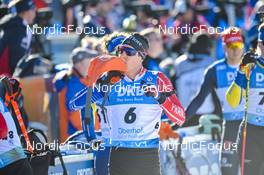 14.02.2023, Oberhof, Germany (GER): Quentin Fillon Maillet (FRA) - IBU World Championships Biathlon, individual men, Oberhof (GER). www.nordicfocus.com. © Reichert/NordicFocus. Every downloaded picture is fee-liable.