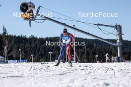 14.02.2023, Oberhof, Germany (GER): Quentin Fillon Maillet (FRA) - IBU World Championships Biathlon, individual men, Oberhof (GER). www.nordicfocus.com. © Manzoni/NordicFocus. Every downloaded picture is fee-liable.