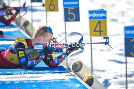 14.02.2023, Oberhof, Germany (GER): Johannes Thingnes Boe (NOR) - IBU World Championships Biathlon, individual men, Oberhof (GER). www.nordicfocus.com. © Reichert/NordicFocus. Every downloaded picture is fee-liable.