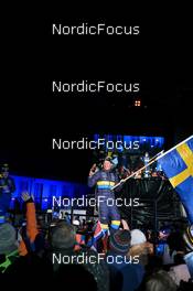 07.02.2023, Oberhof, Germany (GER): Event Feature: Team Sweden walks in - IBU World Championships Biathlon, opening ceremony, Oberhof (GER). www.nordicfocus.com. © Reichert/NordicFocus. Every downloaded picture is fee-liable.