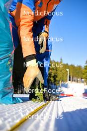 08.02.2023, Oberhof, Germany (GER): Event Feature: track, preparation - IBU World Championships Biathlon, training, Oberhof (GER). www.nordicfocus.com. © Reichert/NordicFocus. Every downloaded picture is fee-liable.