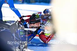 07.02.2023, Oberhof, Germany (GER): Quentin Fillon Maillet (FRA) - IBU World Championships Biathlon, training, Oberhof (GER). www.nordicfocus.com. © Reichert/NordicFocus. Every downloaded picture is fee-liable.