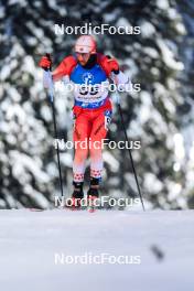26.11.2023, Oestersund, Sweden, (SWE): Zachary Connelly (CAN) - IBU World Cup Biathlon, individual men, Oestersund (SWE). www.nordicfocus.com. © Manzoni/NordicFocus. Every downloaded picture is fee-liable.