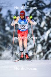 26.11.2023, Oestersund, Sweden, (SWE): Jeremy Finello (SUI) - IBU World Cup Biathlon, individual men, Oestersund (SWE). www.nordicfocus.com. © Manzoni/NordicFocus. Every downloaded picture is fee-liable.