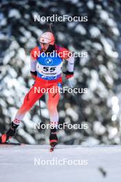 26.11.2023, Oestersund, Sweden, (SWE): Zachary Connelly (CAN) - IBU World Cup Biathlon, individual men, Oestersund (SWE). www.nordicfocus.com. © Manzoni/NordicFocus. Every downloaded picture is fee-liable.