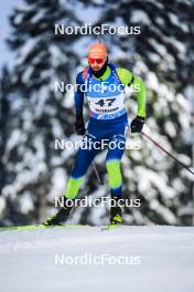 26.11.2023, Oestersund, Sweden, (SWE): Jakov Fak (SLO) - IBU World Cup Biathlon, individual men, Oestersund (SWE). www.nordicfocus.com. © Manzoni/NordicFocus. Every downloaded picture is fee-liable.