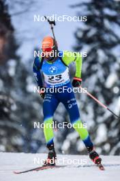 26.11.2023, Oestersund, Sweden, (SWE): Lovro Planko (SLO) - IBU World Cup Biathlon, individual men, Oestersund (SWE). www.nordicfocus.com. © Manzoni/NordicFocus. Every downloaded picture is fee-liable.