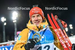 26.11.2023, Oestersund, Sweden, (SWE): Roman Rees (GER) - IBU World Cup Biathlon, individual men, Oestersund (SWE). www.nordicfocus.com. © Authamayou/NordicFocus. Every downloaded picture is fee-liable.
