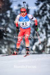 26.11.2023, Oestersund, Sweden, (SWE): Konrad Badacz (POL) - IBU World Cup Biathlon, individual men, Oestersund (SWE). www.nordicfocus.com. © Manzoni/NordicFocus. Every downloaded picture is fee-liable.