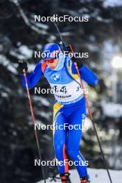 26.11.2023, Oestersund, Sweden, (SWE): George Buta (ROU) - IBU World Cup Biathlon, individual men, Oestersund (SWE). www.nordicfocus.com. © Manzoni/NordicFocus. Every downloaded picture is fee-liable.