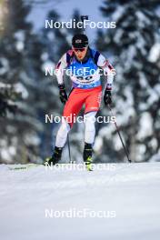 26.11.2023, Oestersund, Sweden, (SWE): Dujin Choi (KOR) - IBU World Cup Biathlon, individual men, Oestersund (SWE). www.nordicfocus.com. © Manzoni/NordicFocus. Every downloaded picture is fee-liable.