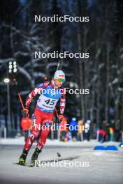 26.11.2023, Oestersund, Sweden, (SWE): Felix Leitner (AUT) - IBU World Cup Biathlon, individual men, Oestersund (SWE). www.nordicfocus.com. © Authamayou/NordicFocus. Every downloaded picture is fee-liable.