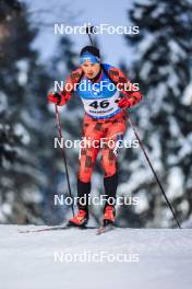 26.11.2023, Oestersund, Sweden, (SWE): Maksim Makarov (MDA) - IBU World Cup Biathlon, individual men, Oestersund (SWE). www.nordicfocus.com. © Manzoni/NordicFocus. Every downloaded picture is fee-liable.