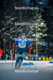 26.11.2023, Oestersund, Sweden, (SWE): Sean Doherty (USA) - IBU World Cup Biathlon, individual men, Oestersund (SWE). www.nordicfocus.com. © Authamayou/NordicFocus. Every downloaded picture is fee-liable.