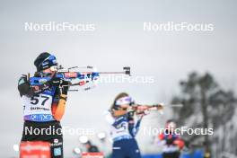 26.11.2023, Oestersund, Sweden, (SWE): Franziska Preuss (GER) - IBU World Cup Biathlon, individual women, Oestersund (SWE). www.nordicfocus.com. © Authamayou/NordicFocus. Every downloaded picture is fee-liable.