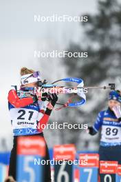26.11.2023, Oestersund, Sweden, (SWE): Marketa Davidova (CZE) - IBU World Cup Biathlon, individual women, Oestersund (SWE). www.nordicfocus.com. © Authamayou/NordicFocus. Every downloaded picture is fee-liable.