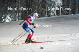 03.12.2023, Oestersund, Sweden, (SWE): Mikulas Karlik (CZE) - IBU World Cup Biathlon, pursuit men, Oestersund (SWE). www.nordicfocus.com. © Authamayou/NordicFocus. Every downloaded picture is fee-liable.