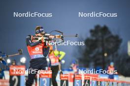 30.11.2023, Oestersund, Sweden, (SWE): Didier Bionaz (ITA) - IBU World Cup Biathlon, relay men, Oestersund (SWE). www.nordicfocus.com. © Authamayou/NordicFocus. Every downloaded picture is fee-liable.