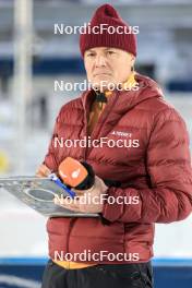 30.11.2023, Oestersund, Sweden, (SWE): Sven Fischer (GER) - IBU World Cup Biathlon, relay men, Oestersund (SWE). www.nordicfocus.com. © Manzoni/NordicFocus. Every downloaded picture is fee-liable.