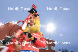30.11.2023, Oestersund, Sweden, (SWE): Florent Claude (BEL) - IBU World Cup Biathlon, relay men, Oestersund (SWE). www.nordicfocus.com. © Manzoni/NordicFocus. Every downloaded picture is fee-liable.