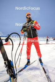 30.11.2023, Oestersund, Sweden, (SWE): Cesar Beauvais (BEL) - IBU World Cup Biathlon, relay men, Oestersund (SWE). www.nordicfocus.com. © Manzoni/NordicFocus. Every downloaded picture is fee-liable.