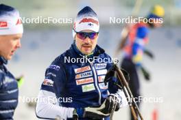 30.11.2023, Oestersund, Sweden, (SWE): Olli Hiidensalo (FIN) - IBU World Cup Biathlon, relay men, Oestersund (SWE). www.nordicfocus.com. © Manzoni/NordicFocus. Every downloaded picture is fee-liable.
