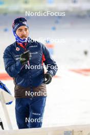 30.11.2023, Oestersund, Sweden, (SWE): Jake Brown (USA) - IBU World Cup Biathlon, relay men, Oestersund (SWE). www.nordicfocus.com. © Manzoni/NordicFocus. Every downloaded picture is fee-liable.