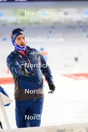 30.11.2023, Oestersund, Sweden, (SWE): Jake Brown (USA) - IBU World Cup Biathlon, relay men, Oestersund (SWE). www.nordicfocus.com. © Manzoni/NordicFocus. Every downloaded picture is fee-liable.