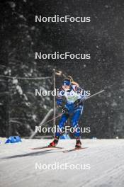 29.11.2023, Oestersund, Sweden, (SWE): Chloe Chevalier (FRA) - IBU World Cup Biathlon, relay women, Oestersund (SWE). www.nordicfocus.com. © Authamayou/NordicFocus. Every downloaded picture is fee-liable.