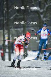 29.11.2023, Oestersund, Sweden, (SWE): Elisa Gasparin (SUI) - IBU World Cup Biathlon, relay women, Oestersund (SWE). www.nordicfocus.com. © Authamayou/NordicFocus. Every downloaded picture is fee-liable.