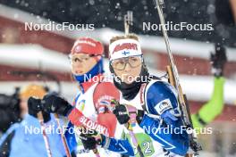 29.11.2023, Oestersund, Sweden, (SWE): Erika Janka (FIN) - IBU World Cup Biathlon, relay women, Oestersund (SWE). www.nordicfocus.com. © Manzoni/NordicFocus. Every downloaded picture is fee-liable.