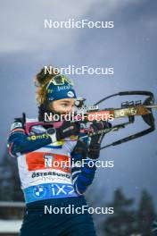 29.11.2023, Oestersund, Sweden, (SWE): Lou Jeanmonnot (FRA) - IBU World Cup Biathlon, relay women, Oestersund (SWE). www.nordicfocus.com. © Authamayou/NordicFocus. Every downloaded picture is fee-liable.